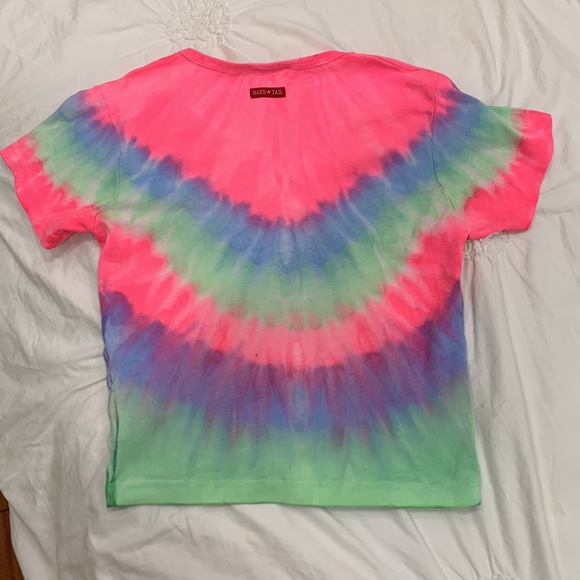 Hard tail forever t shirt. Pink, green blue, and purple. Vintage - Picture 4 of 4